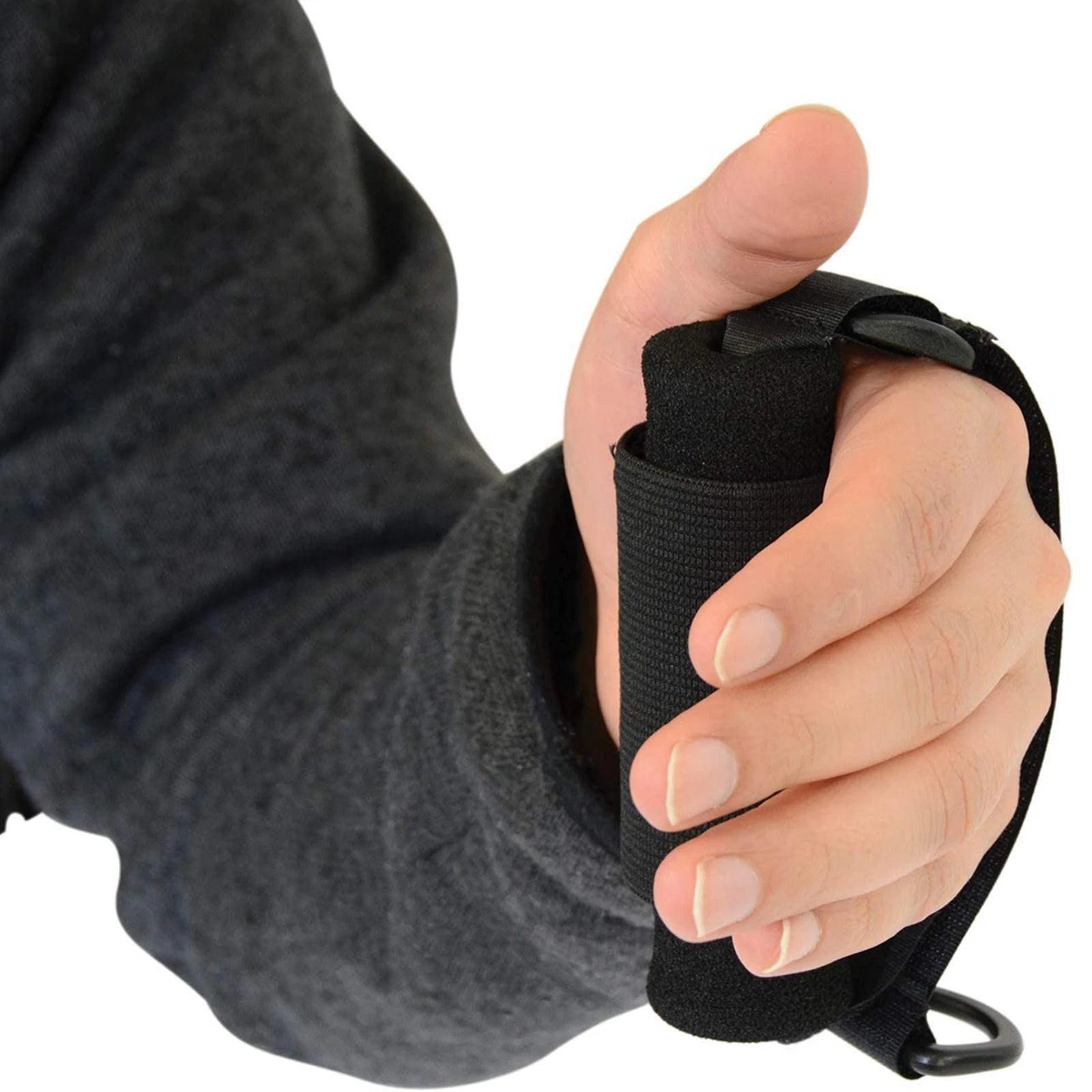 1Pc Elderly Tableware Eating Assistance Hand Strap Anti Shake Assist Adjustable Spoon Fork Fixing Support Auxiliary Tableware - Mobility Buy