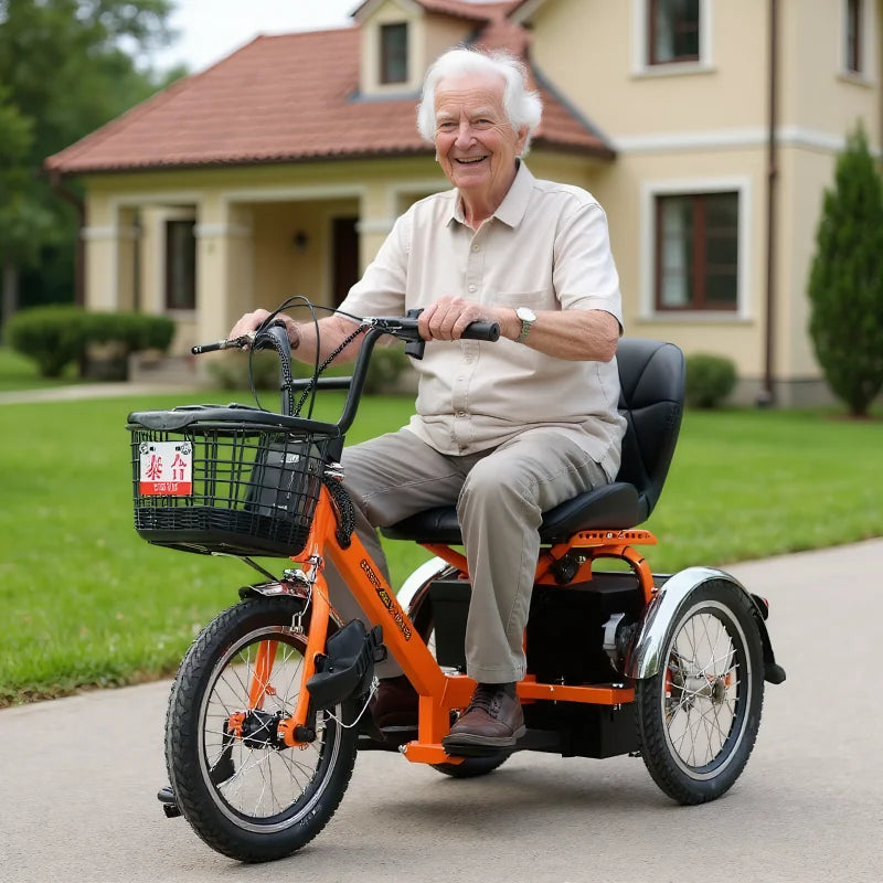 250W Mobility Scooter For Elderly With Basket 3 Wheel Electric Tricycle - Mobility Buy