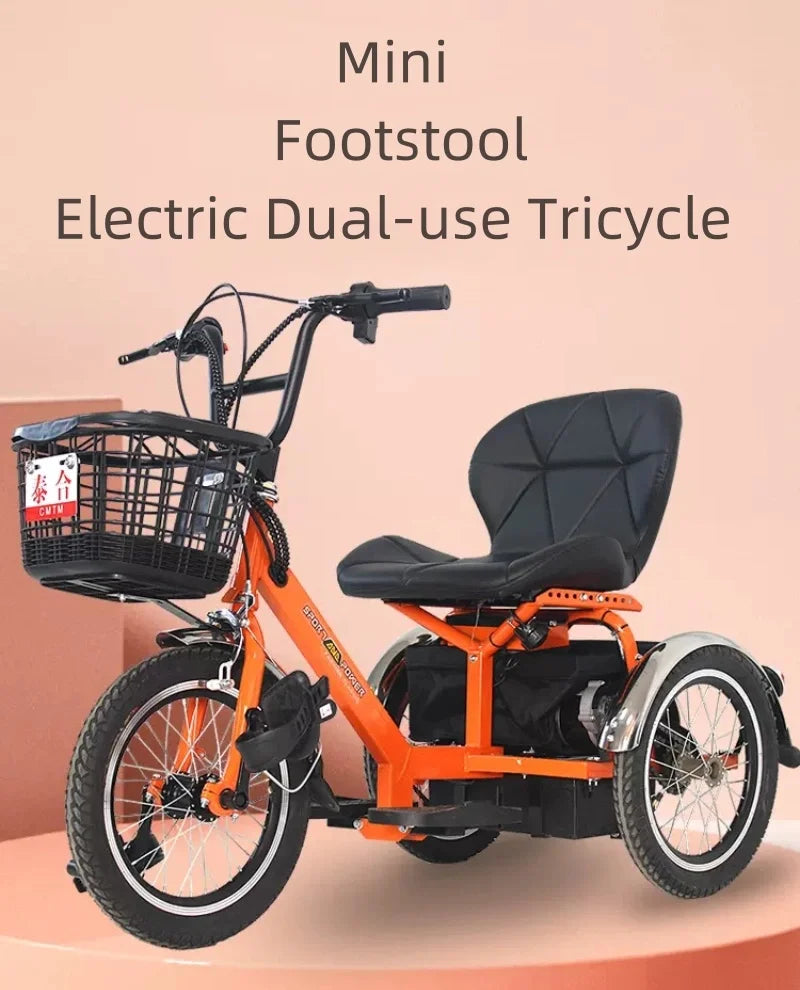 250W Mobility Scooter For Elderly With Basket 3 Wheel Electric Tricycle - Mobility Buy