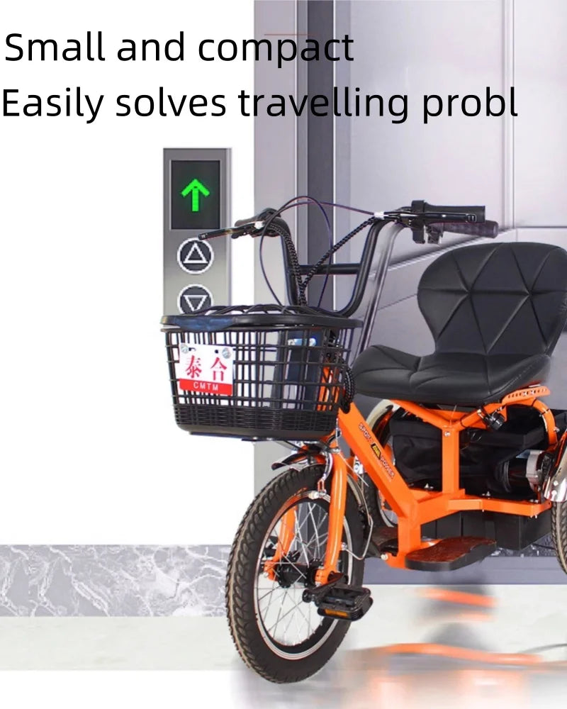 250W Mobility Scooter For Elderly With Basket 3 Wheel Electric Tricycle - Mobility Buy