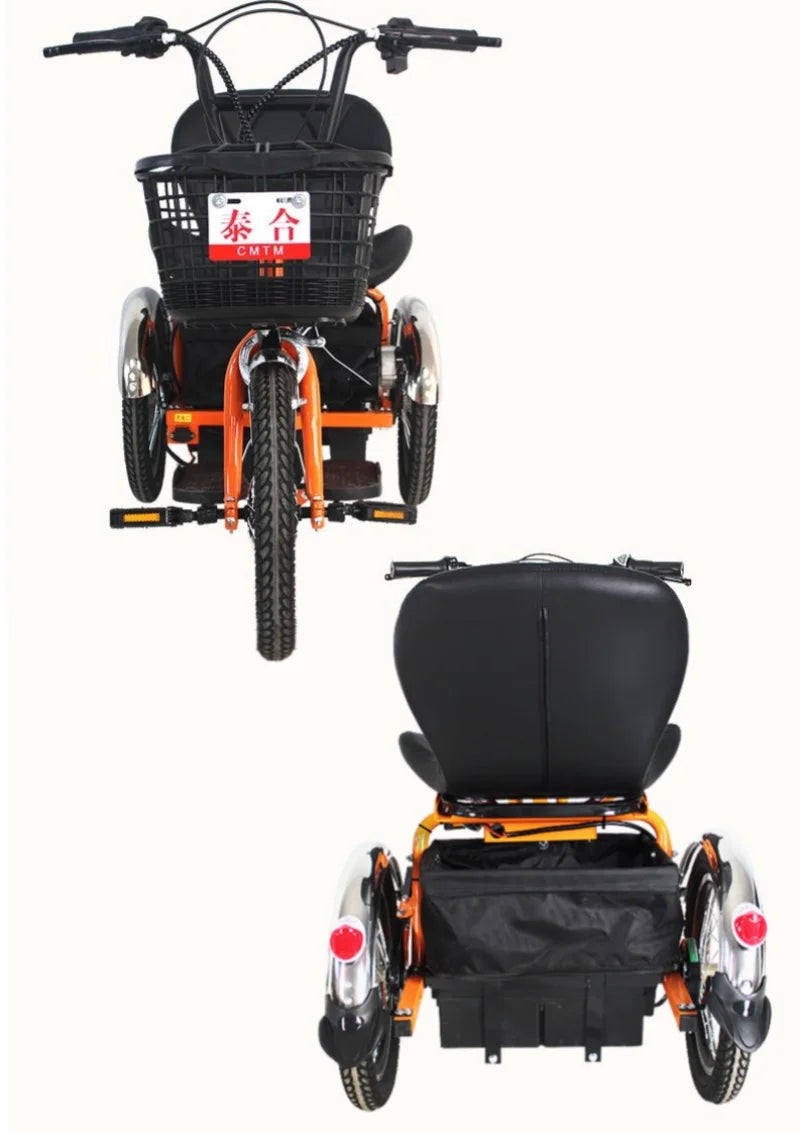 250W Mobility Scooter For Elderly With Basket 3 Wheel Electric Tricycle - Mobility Buy