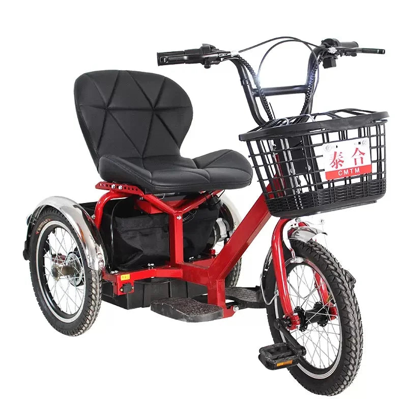 250W Mobility Scooter For Elderly With Basket 3 Wheel Electric Tricycle - Mobility Buy