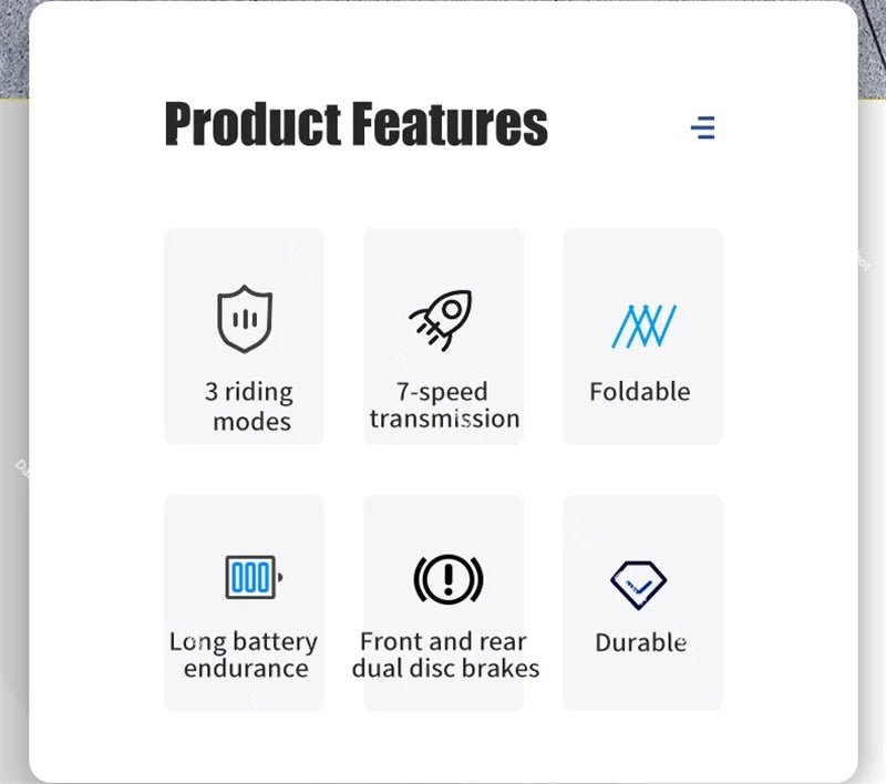 3 Wheel Electric Folding Bicycle Folding Bike Battery - MobilityBuy.com 