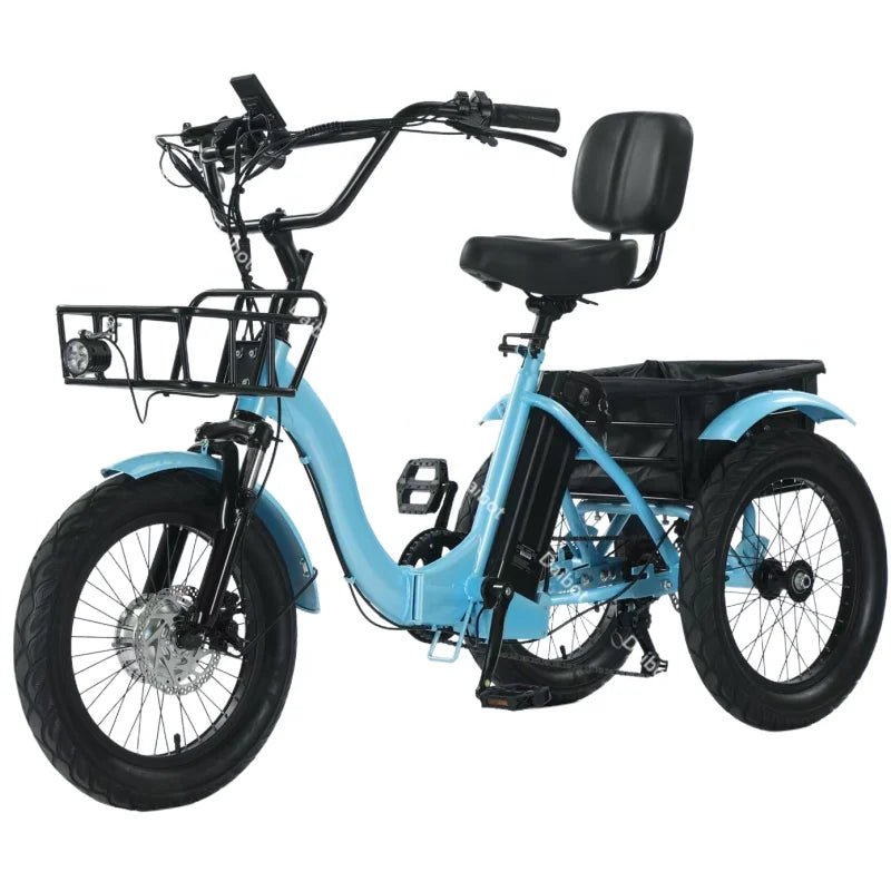 3 Wheel Electric Folding Bicycle Folding Bike Battery - Electric Bikes from