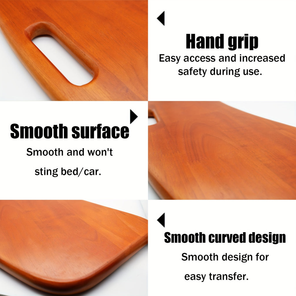 Slide Transfer Board, Wooden Slide  - Transferring Patient Patient Slide Board - MobilityBuy.com