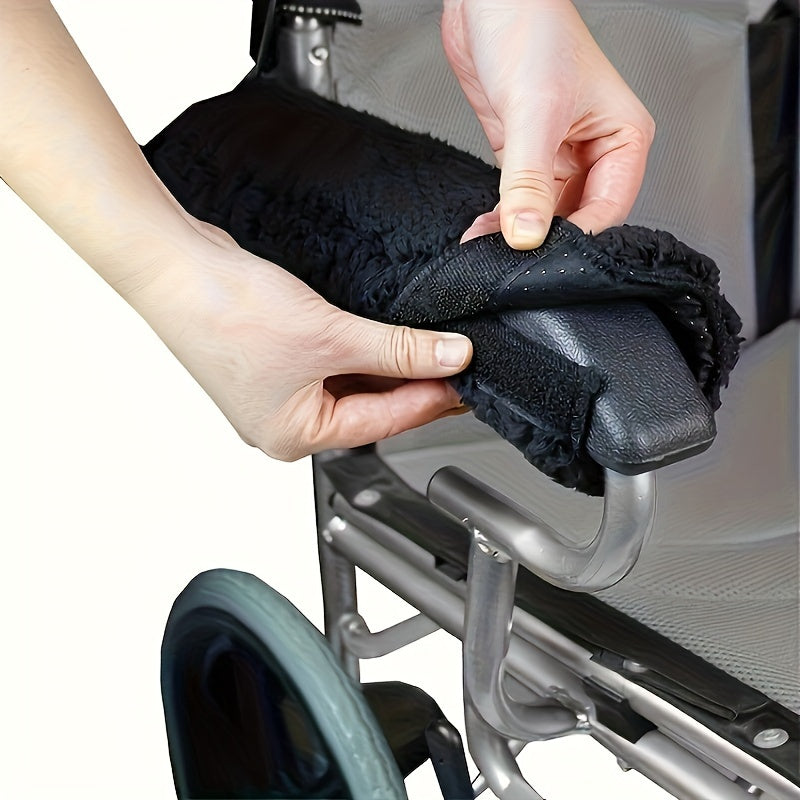 2-Pack Soft Wheelchair Armrest Covers Protective Pads wheelchair & Comfort - MobilityBuy.com