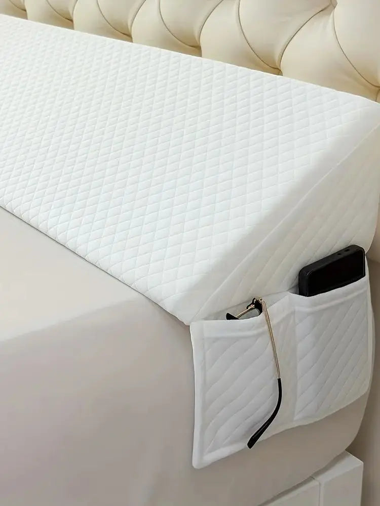 Adjustable Bed Wedge Pillow Gap Filler 0 to 7 Inches for Snoring Relief - Mobility Buy