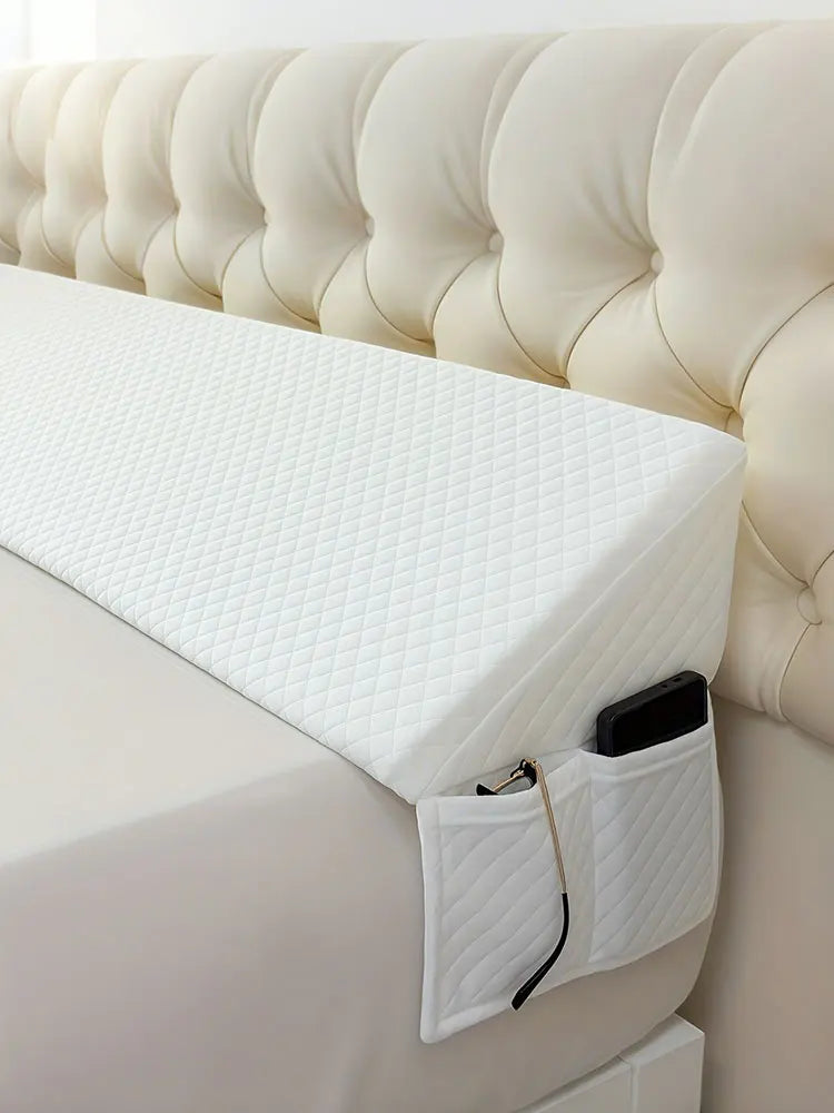 Adjustable Bed Wedge Pillow Gap Filler 0 to 7 Inches for Snoring Relief - Mobility Buy