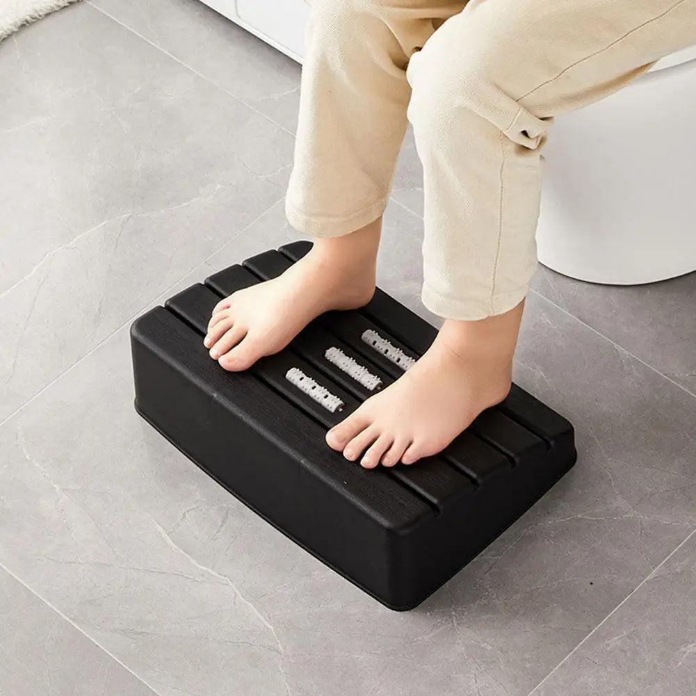 Adjustable Under Desk Footrest With Massage 5 Height Positions - Mobility Buy