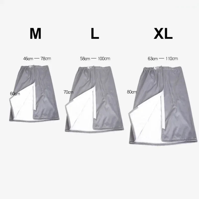 Adult Diaper Skirt Leak Proof Apron With Elastic Waist For Incontinence - Mobility Buy