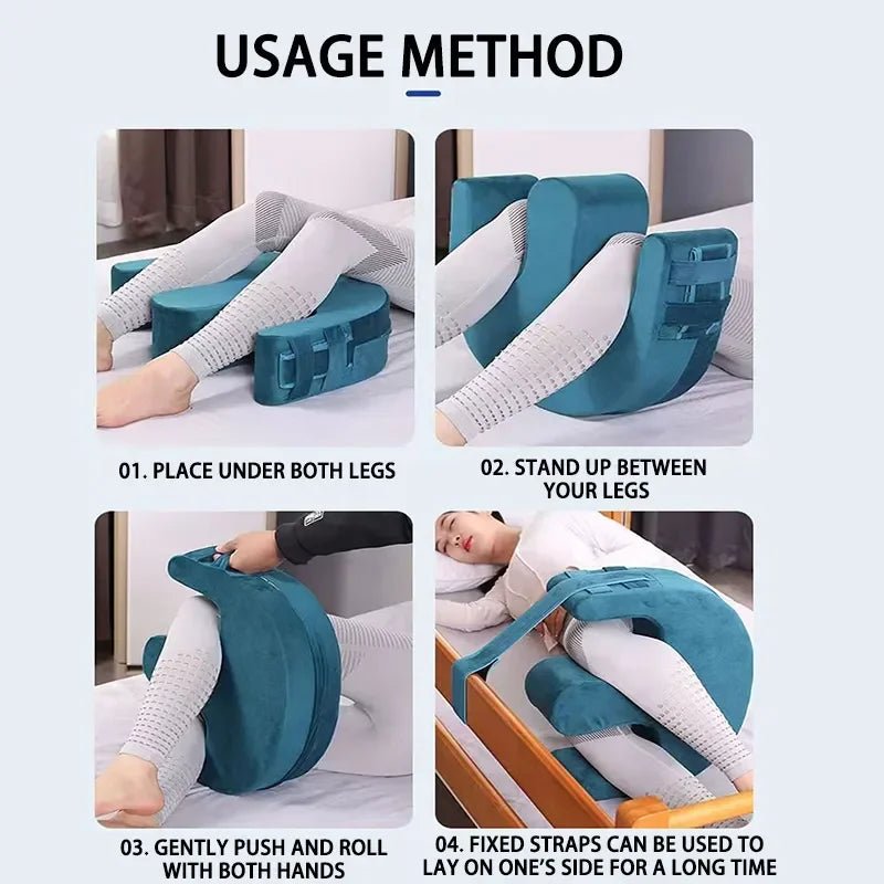 Bedridden Patient Turning Cushion With Velcro For Anti Bedsores And Easy Turning - Mobility Buy
