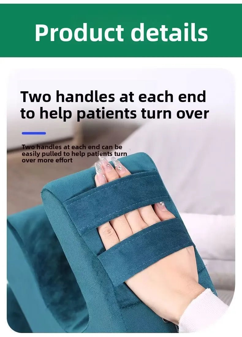 Bedridden Patient Turning Cushion With Velcro For Anti Bedsores And Easy Turning - Mobility Buy