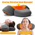 Electric Neck Massager Pillow Heating Vibration - Mobility Buy