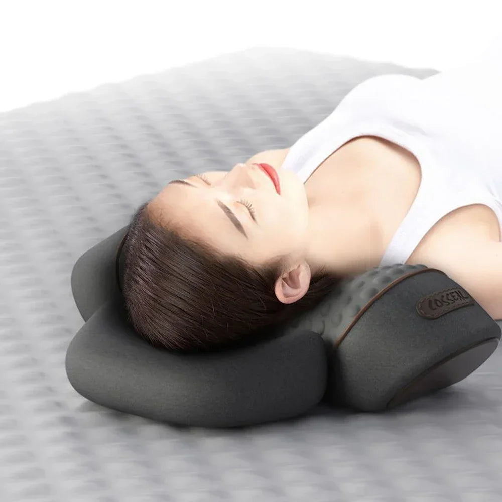 Electric Neck Massager Pillow Heating Vibration - Mobility Buy