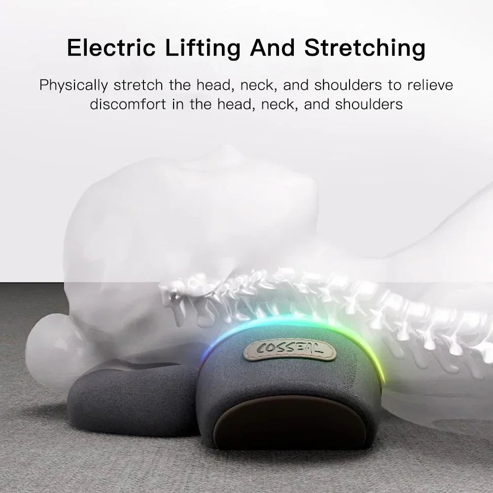 Electric Neck Massager Pillow Heating Vibration - Mobility Buy