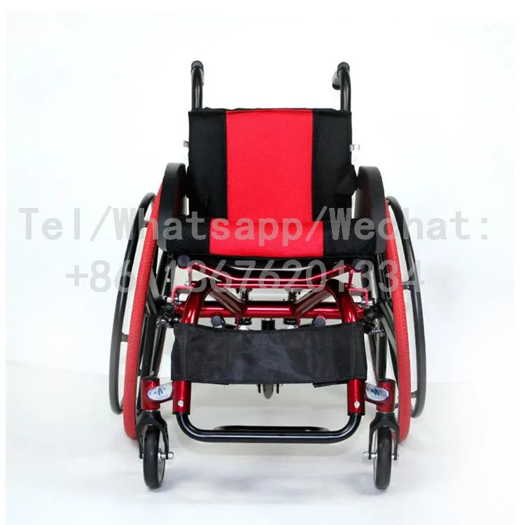 Aluminum Alloy Foldable Lightweight 13kg Manual Sports Wheelchair For Disabled - MobilityBuy.com 
