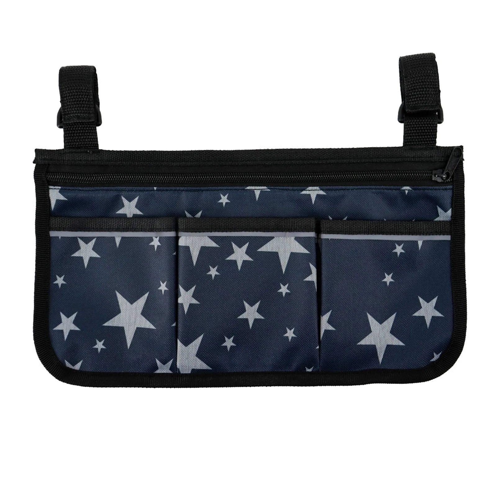 Wheelchair Bag with Pockets Reflective Strips - Side Bags pouch - MobilityBuy.com