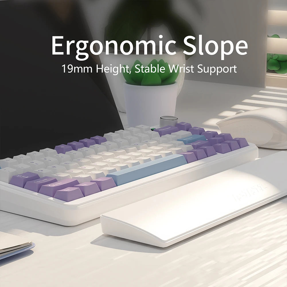 Keyboard Wrist Rest Pad Ergonomic Memory Foam Anti Slip Base 81 Keys - Mobility Buy