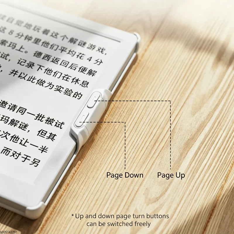 Magnetic detachable Bluetooth button case for iReader Neo3/Neo3 Ultra by Mobility Buy, white