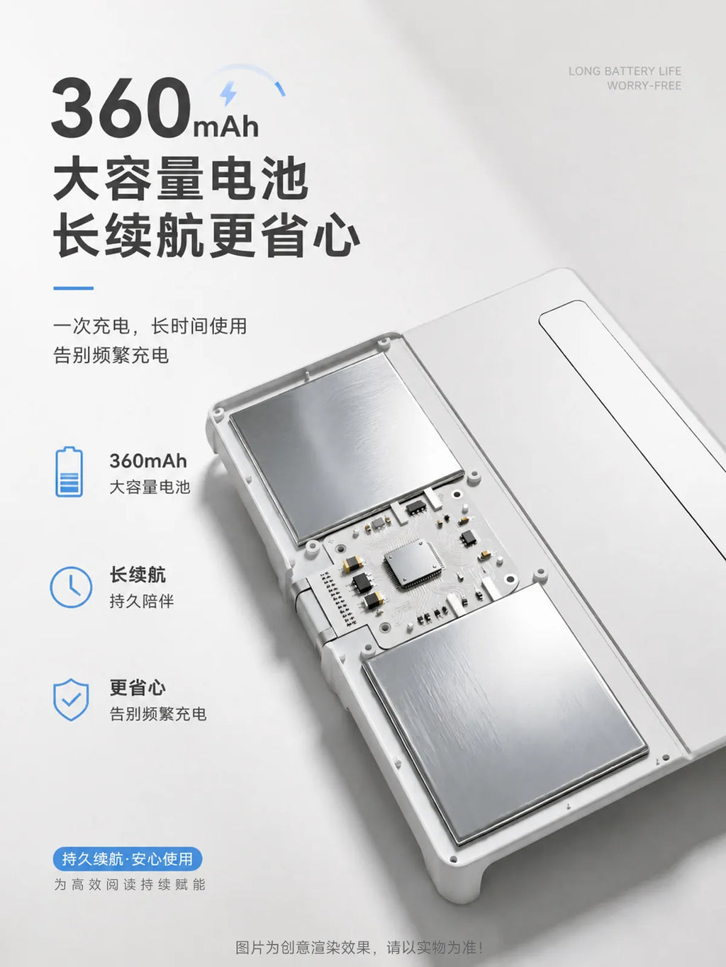 Mobility Buy Magnetic Detachable Bluetooth Button Case for iReader Neo3/Neo3 Ultra with 360mAh battery