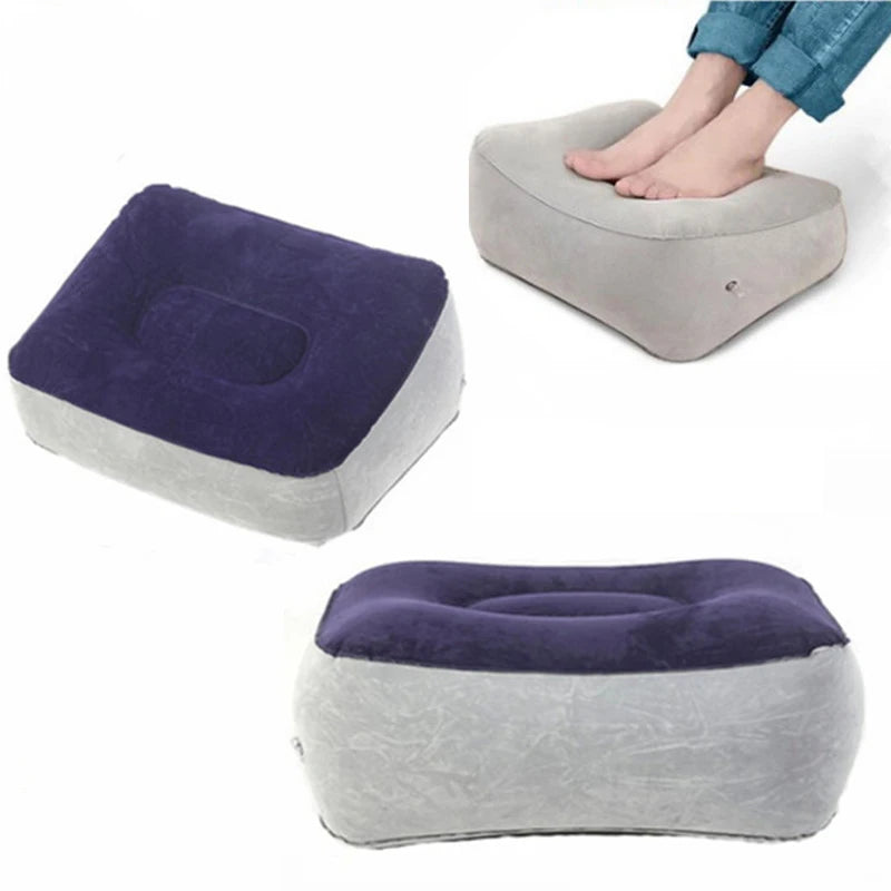 One Piece Inflatable Footrest Pad for Travel and Home Portable Backrest - Mobility Buy