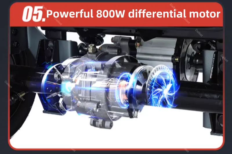 Powerful Electric Tricycle ThreeWheel For Elderly TwoSeat 800W Scooter 60Km - Mobility Buy