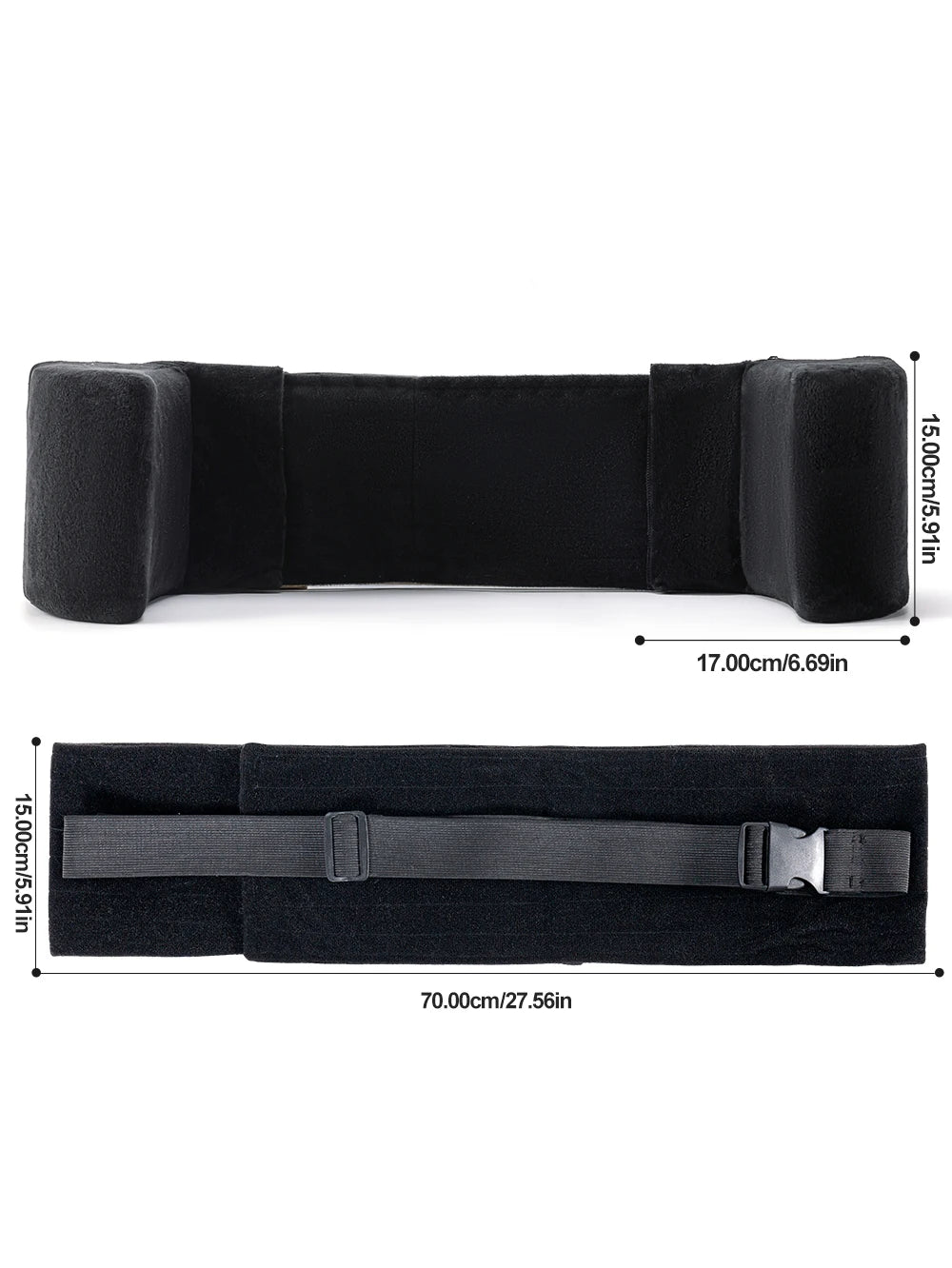 Wheelchair Side Support Pad Adjustable Lateral Foam Wedge For Elderly - MobilityBuy.com 