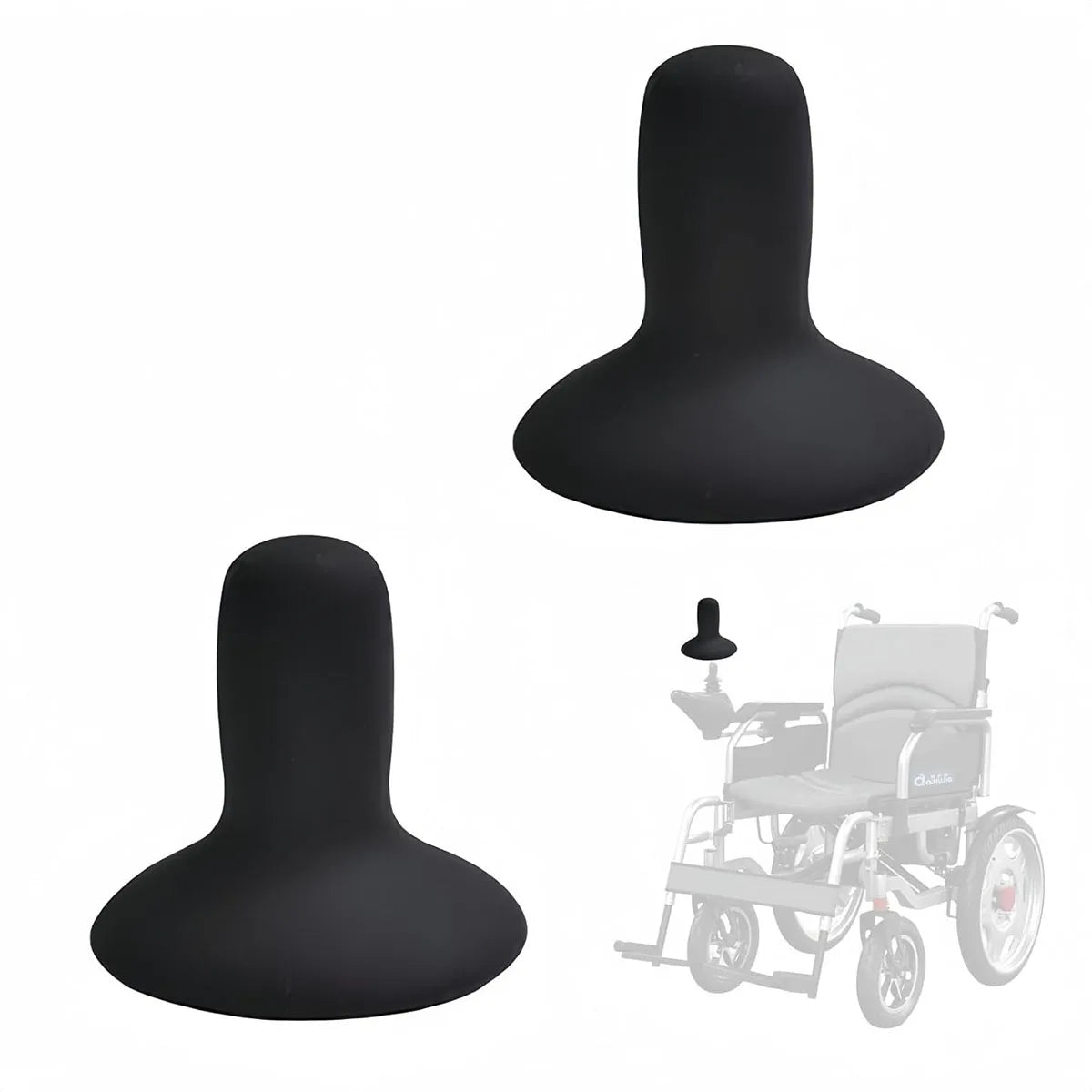 Jet Rubber Joystick Buttons For Electric Wheelchairs Repair Kit Fits Hoveround - MobilityBuy.com 