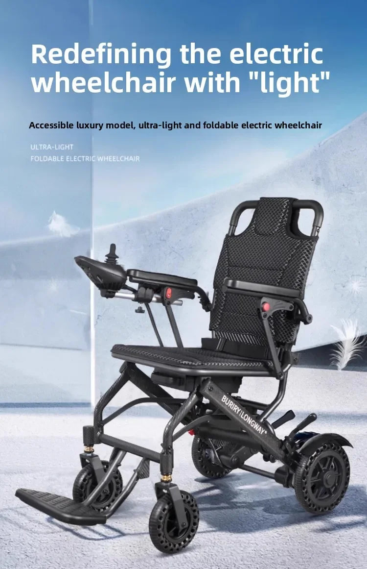 Small power wheelchair, lightweight, foldable - MobilityBuy.com