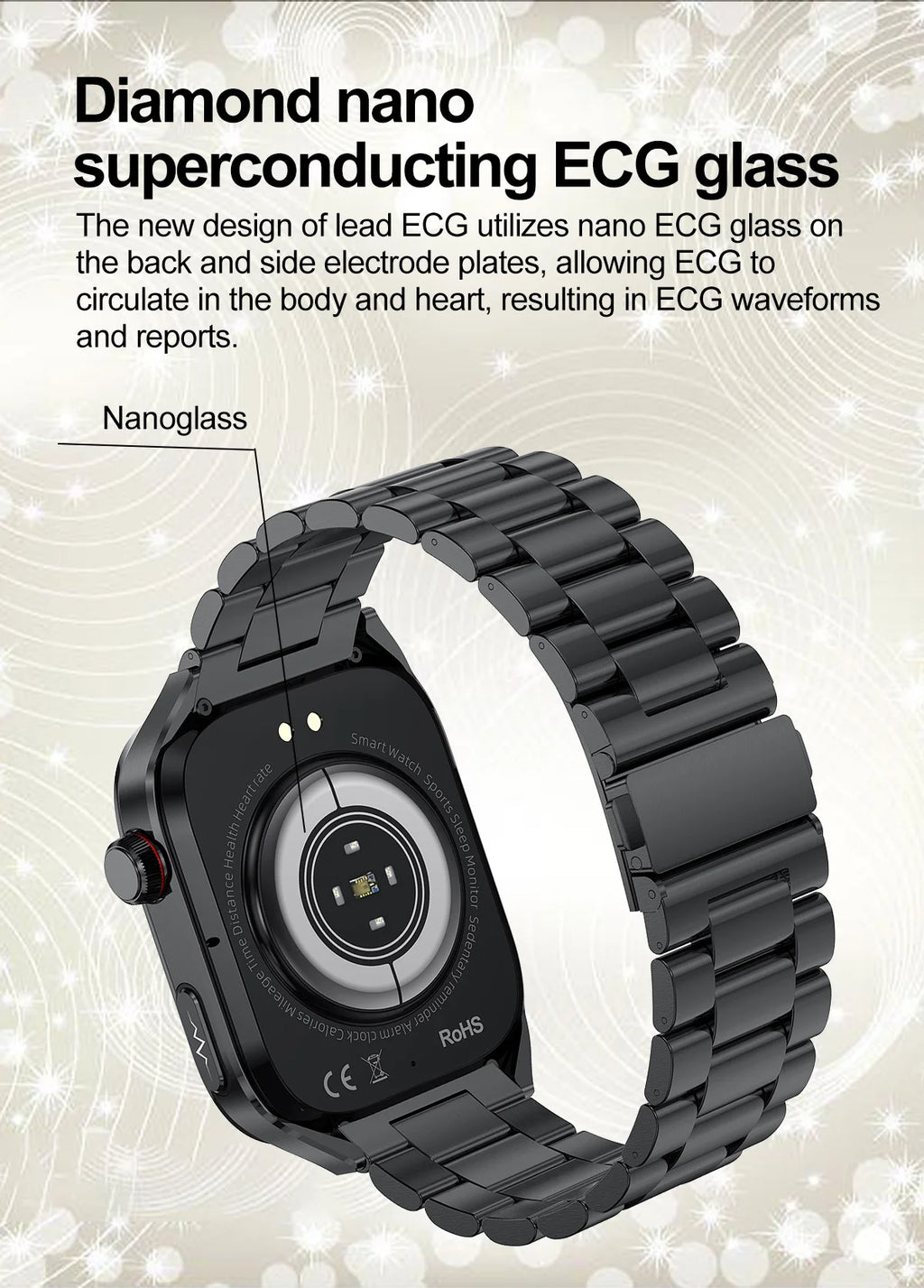 2025 New Micro Physical Examination Smart Watch - Health Stats, Bluetooth Call - MobilityBuy.com