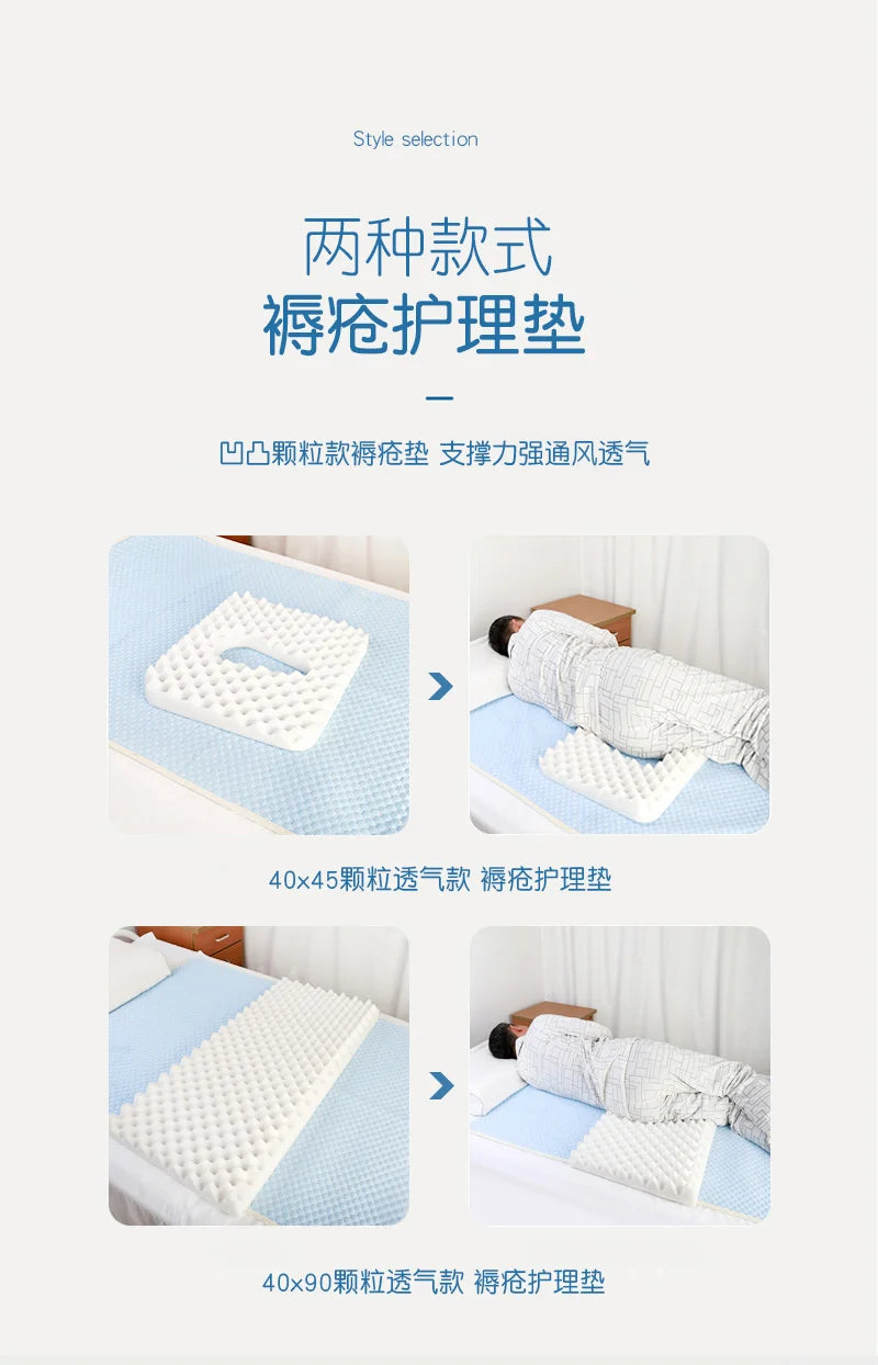 Premium orthopaedic pressure relief cushion for wheelchairs, designed to prevent bedsores and enhance comfort.