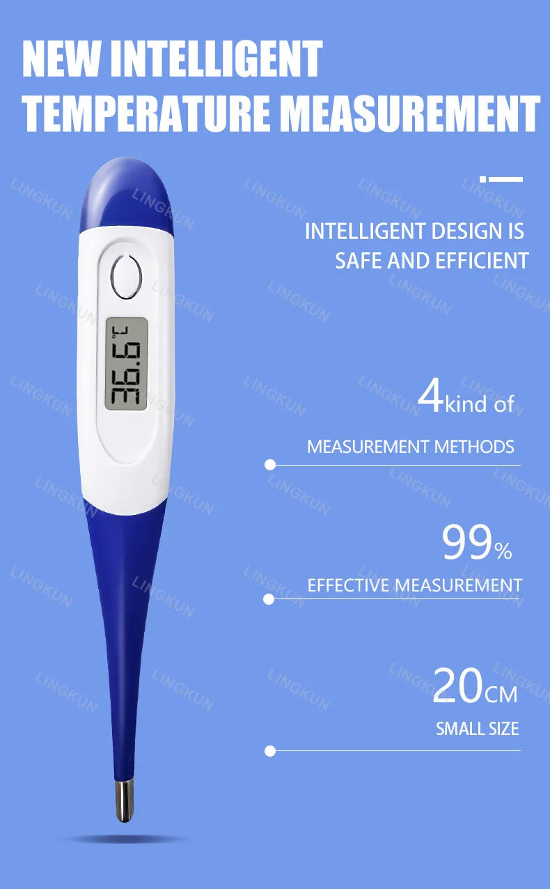 Pulse Oximeter Finger Clip And Digital Thermometer For Adults And Children - MobilityBuy.com 