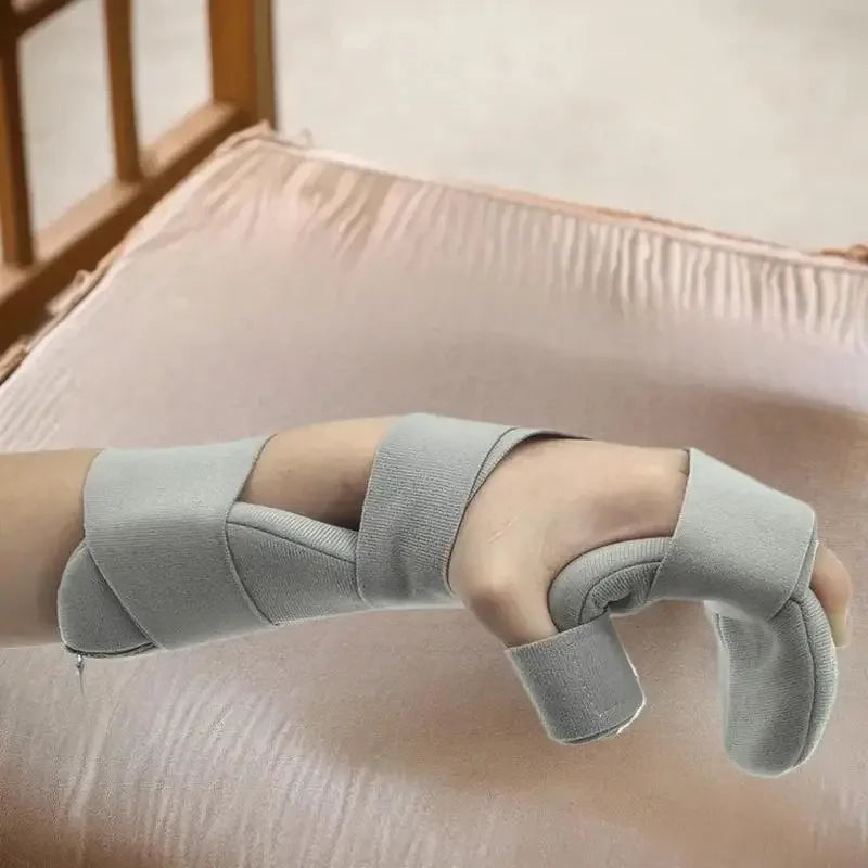 Adjustable Stroke Hand Brace Support splint from MobilityBuy, featuring a secure fit and ergonomic design for comfort.