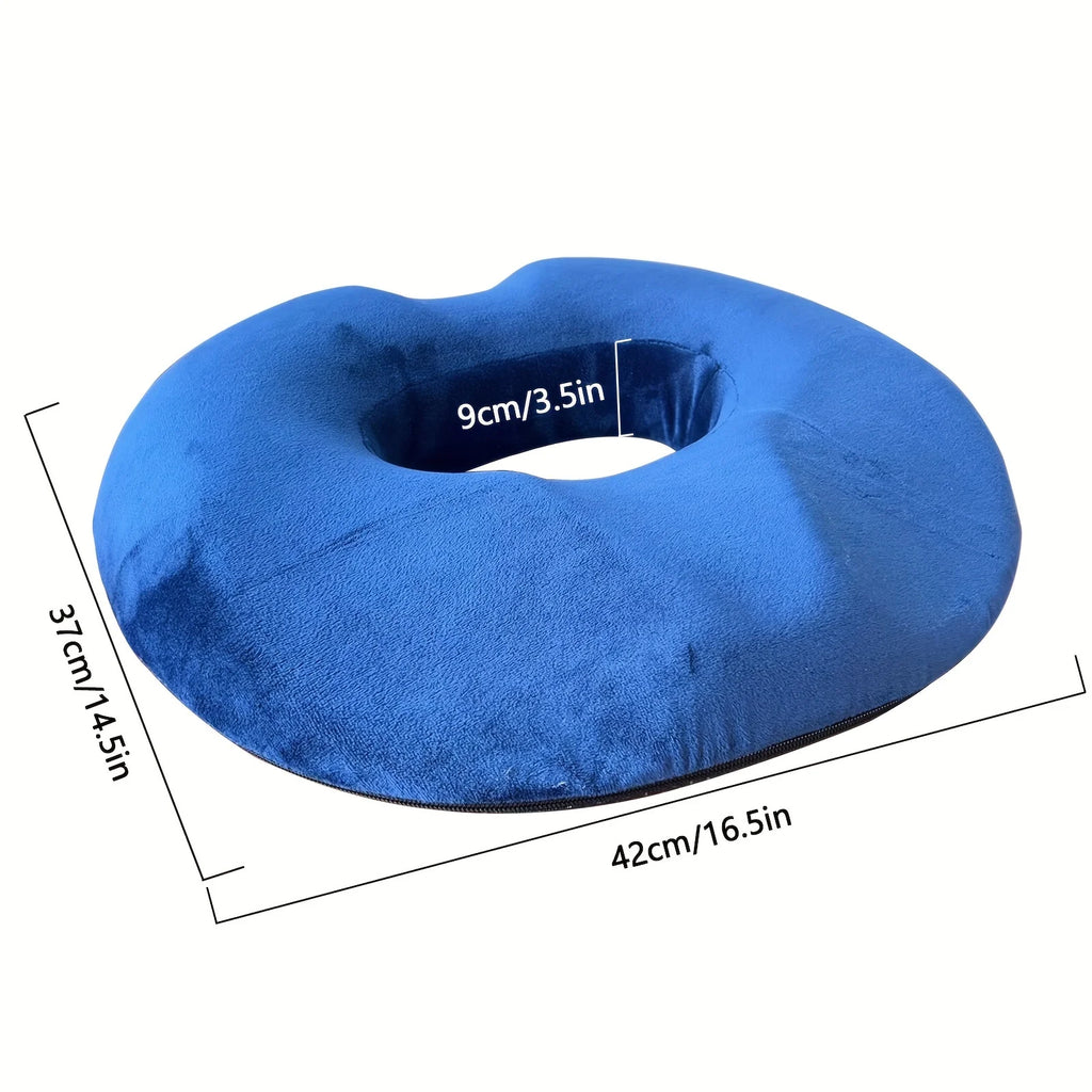 Ergonomic Memory Foam Donut Seat Cushion,Tailbone Support - MobilityBuy.com 
