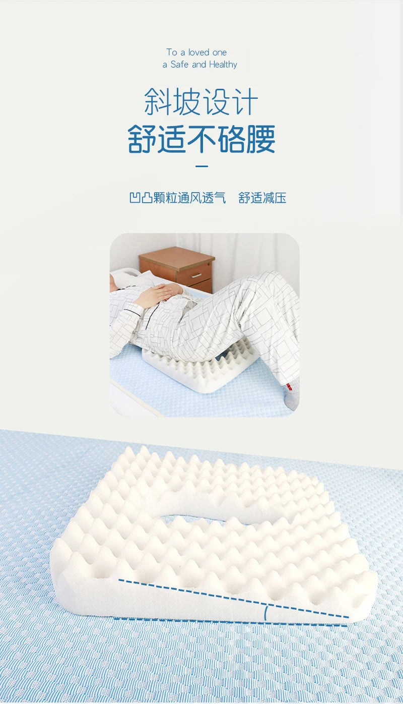 Premium orthopaedic pressure relief cushion for wheelchair, designed to prevent bedsores and enhance comfort.