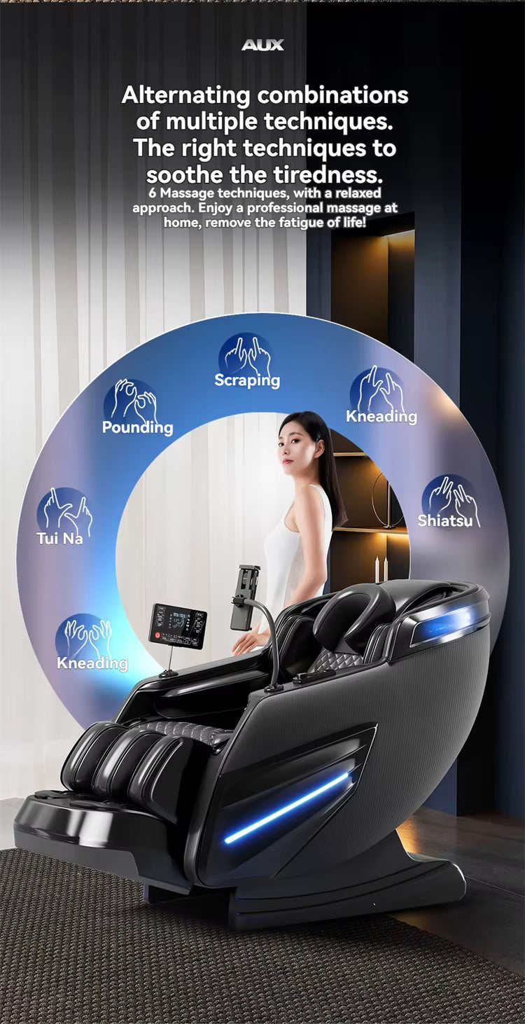AUX Full body Massage Chair with Heat Massager - Massage Chairs from massage chair