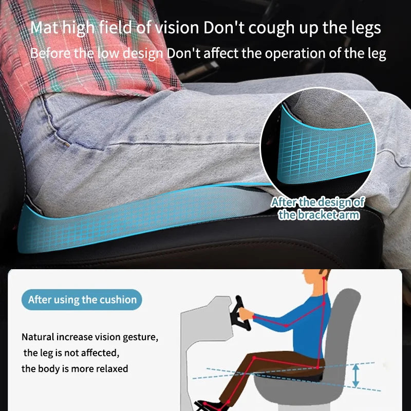 Non Slip Orthopedic Memory Foam Prostate Cushion Tailbone Sciatica Pain Relief - MobilityBuy.com 