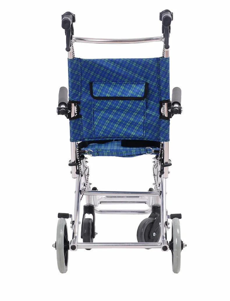 Lightweight Folding Emergancy/travel evacWheelchair Aluminum Alloy Frame - MobilityBuy.com