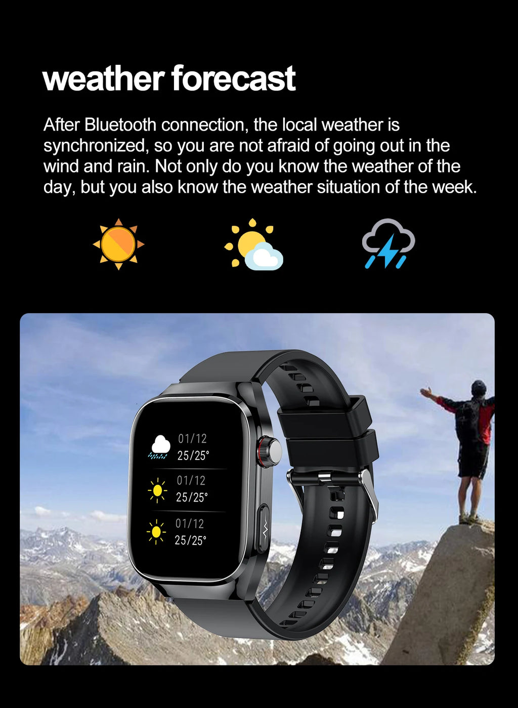 2025 New Micro Physical Examination Smart Watch - Health Stats, Bluetooth Call - MobilityBuy.com