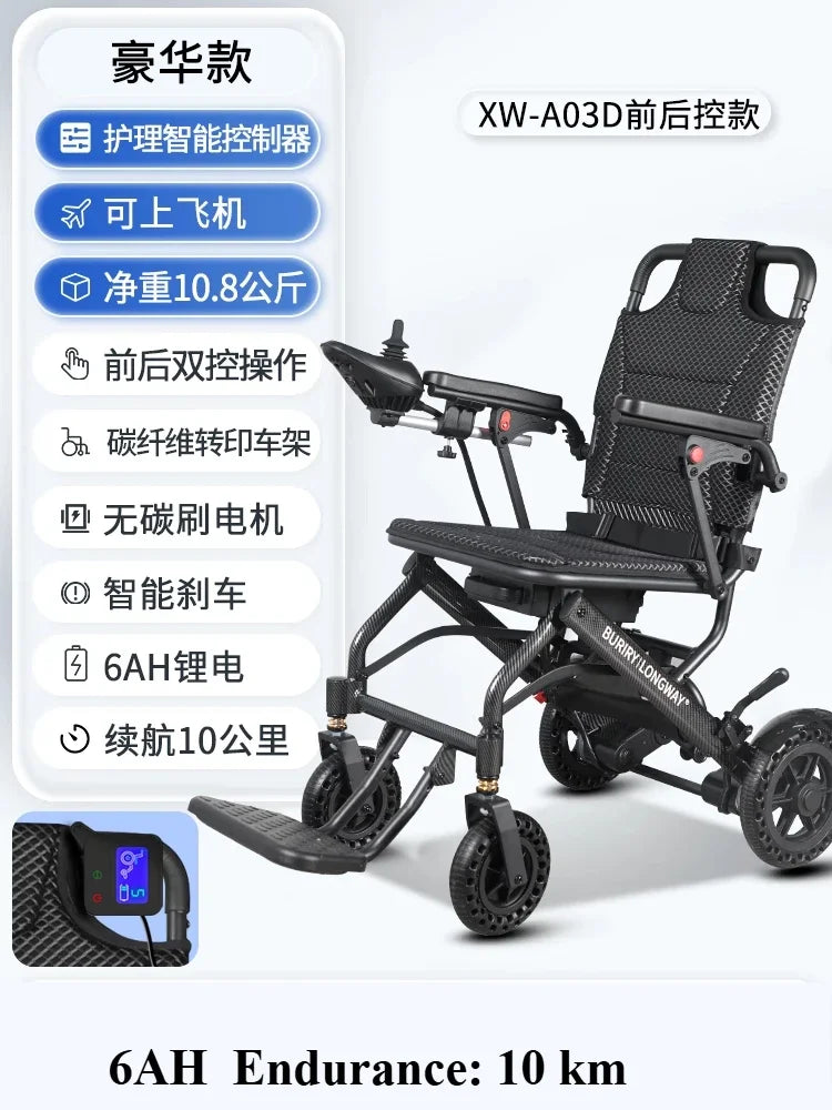 Small power wheelchair, lightweight, foldable - MobilityBuy.com