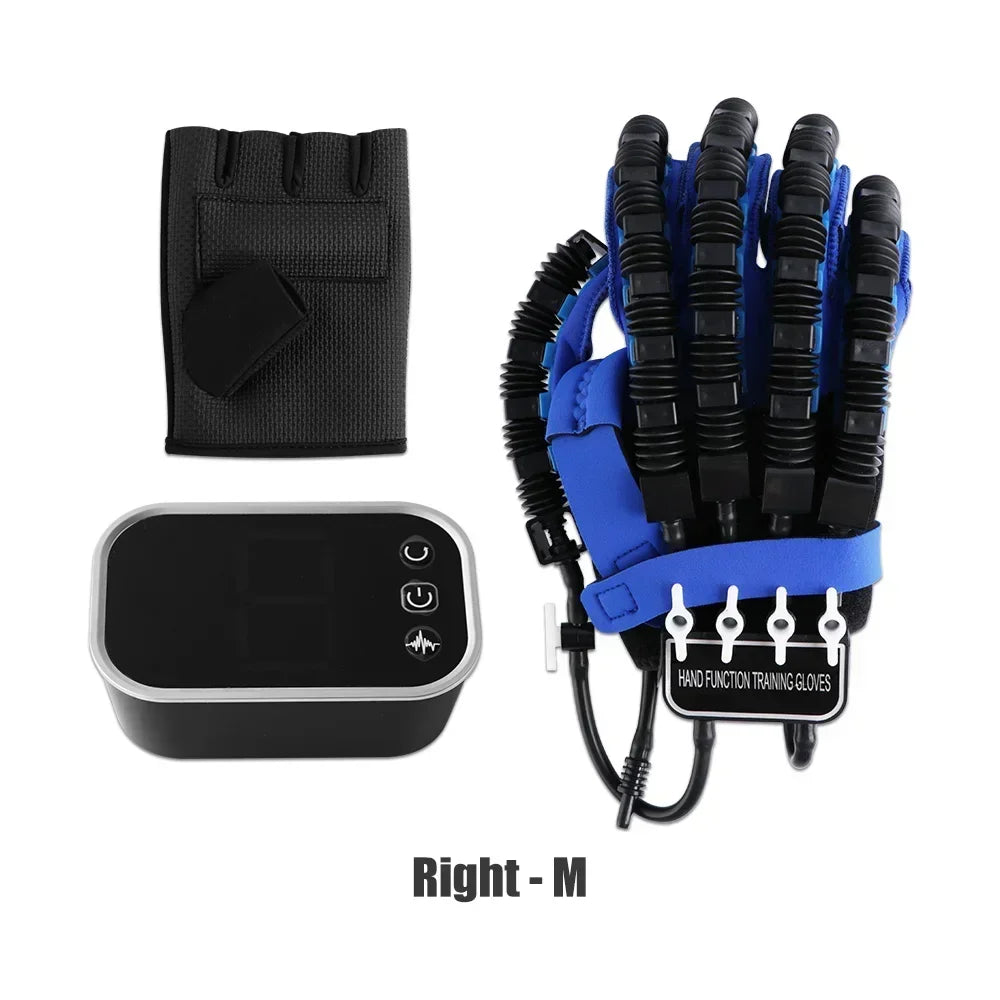 Left and right hand rehabilitation exerciser robot gloves for finger training by Aliexpress.