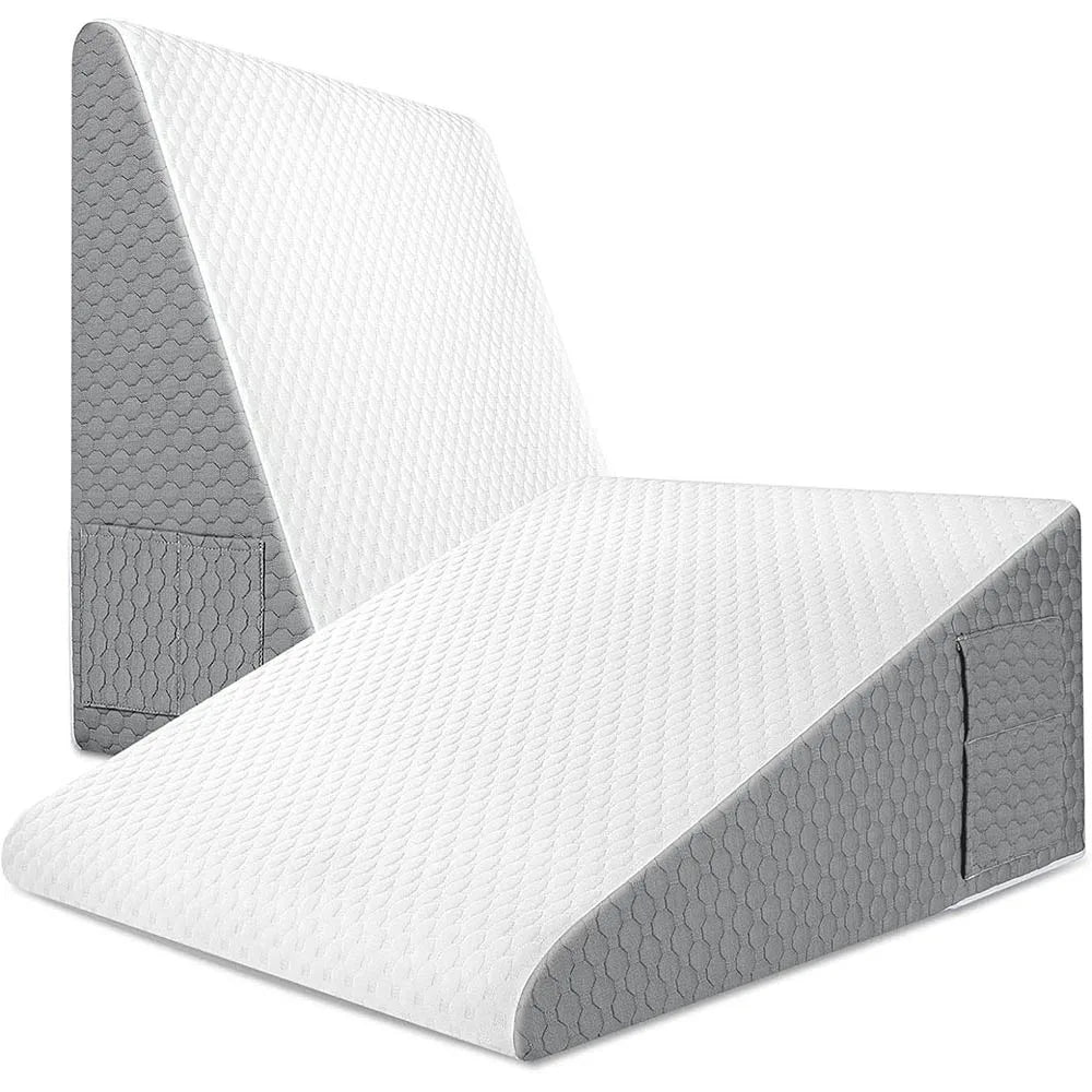 Wedge Pillow For Sleeping Acid Reflux After Surgery Elevated Triangle Foam - MobilityBuy.com 