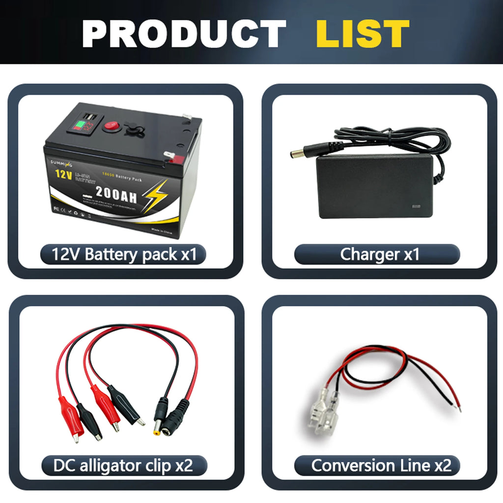 12V Lithium LiFePO4 mobility battery with USB port, showcasing its compact design and sturdy build for scooters.