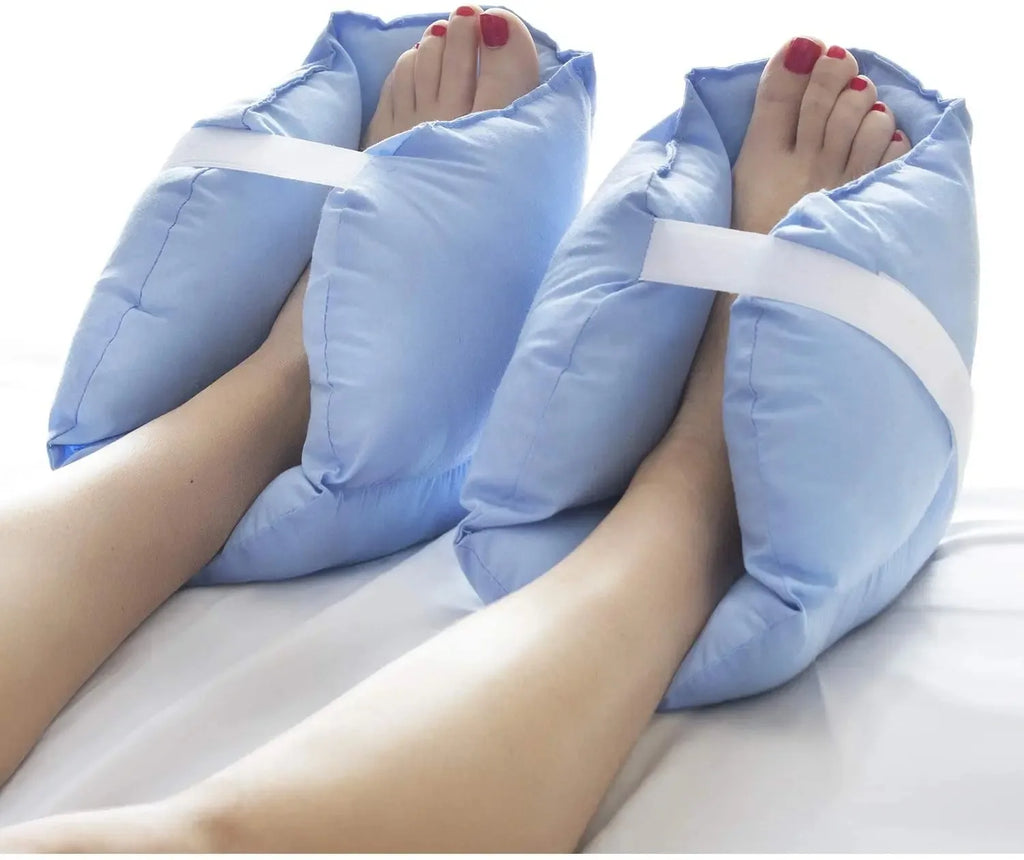 Adjustable Heel Cushion Support Pillow Ankle Brace Elastic Protector Pain Relief - MobilityBuy.com 