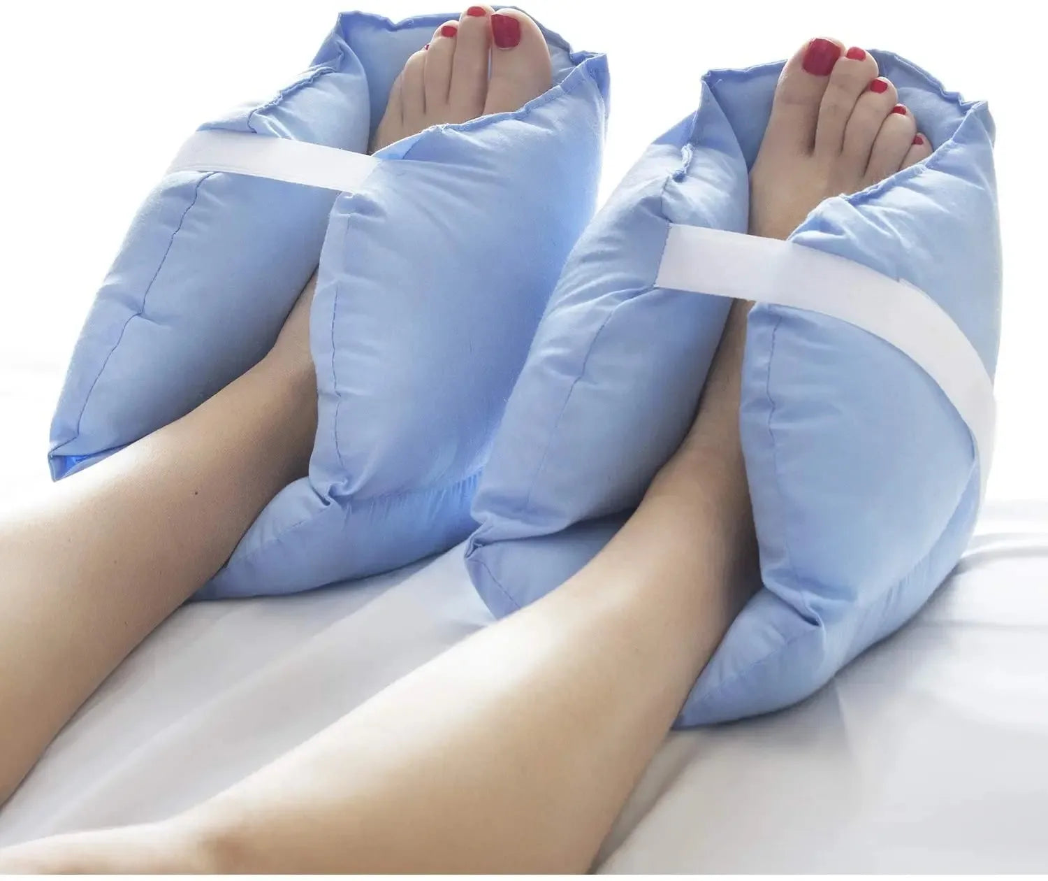 Adjustable Heel Cushion Support Pillow Ankle Brace Elastic Protector Pain Relief - MobilityBuy.com 