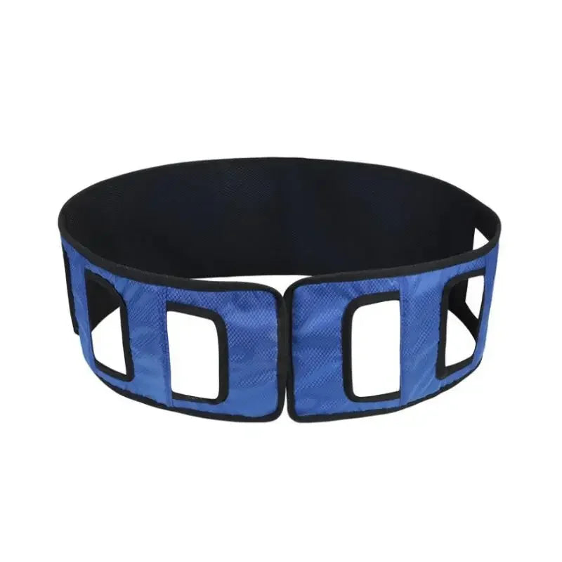 Elderly patient transfer sling by MobilityBuy, featuring a bed-in design for safe and easy mobility assistance.