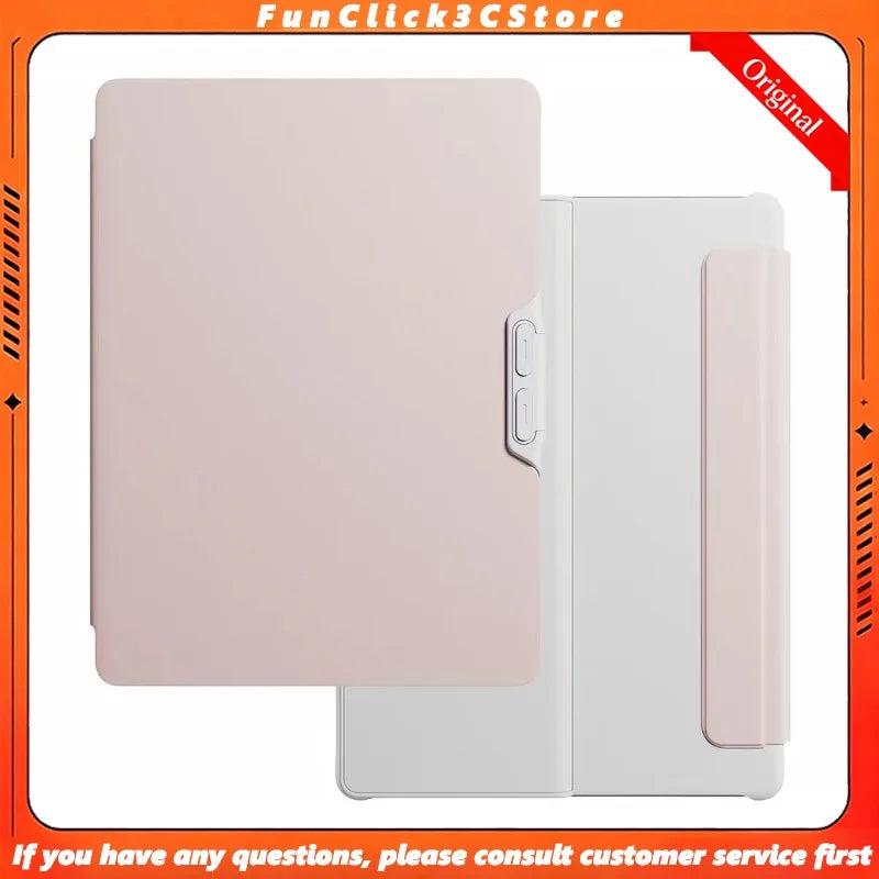 Magnetic detachable Bluetooth button case for iReader Neo3 and Neo3 Ultra in pink