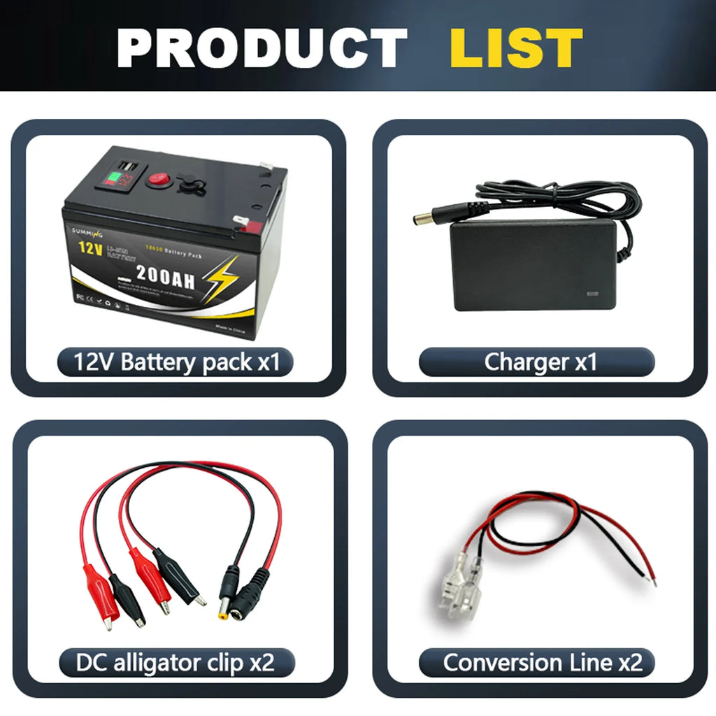 12V Lithium LiFePO4 mobility battery with USB port, showcasing sleek design and compact size for scooters.