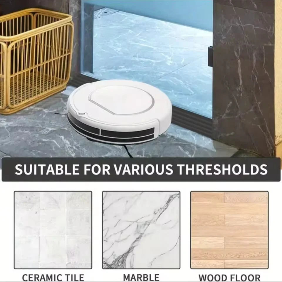 Self Adhesive 1m X 5cm Doorway Threshold Ramp PVC Anti Slip Striped Surface - MobilityBuy.com 