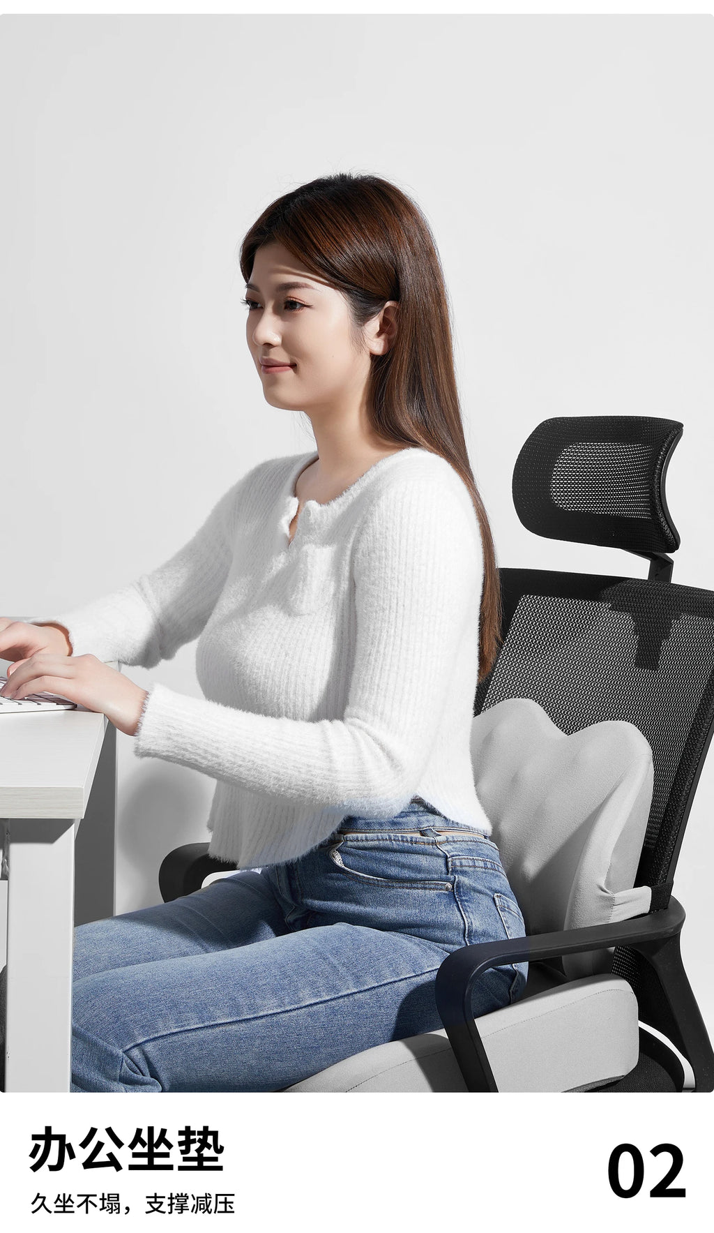 Wheelchair Seat Cushion‌ - Anti-Pressure Memory Foam - MobilityBuy.com